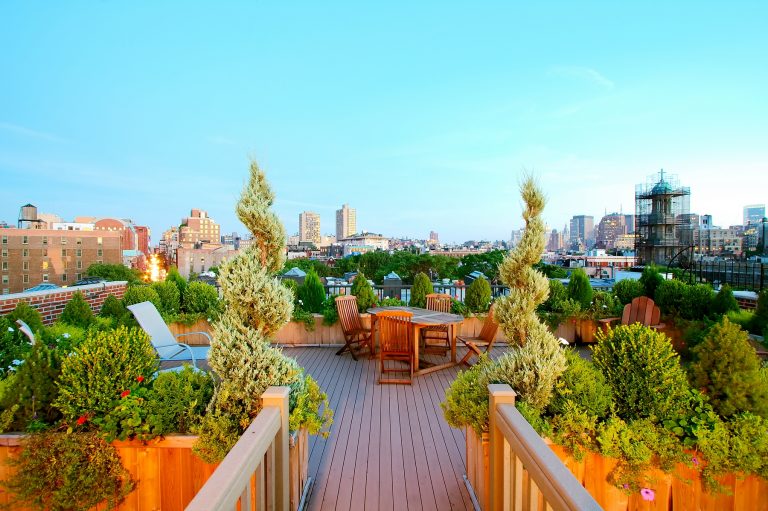 Rooftop Garden Design Installation, Nyc Rooftop Landscaping