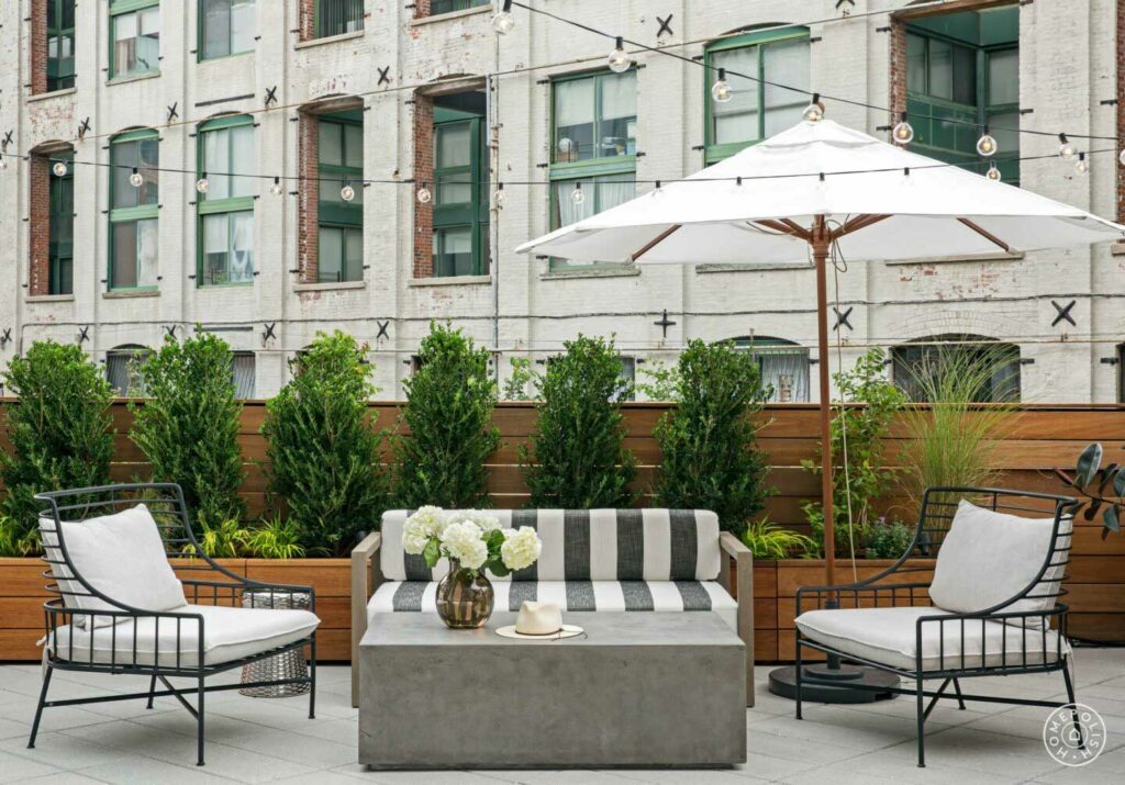 Brooklyn Rooftop Garden & Pergola