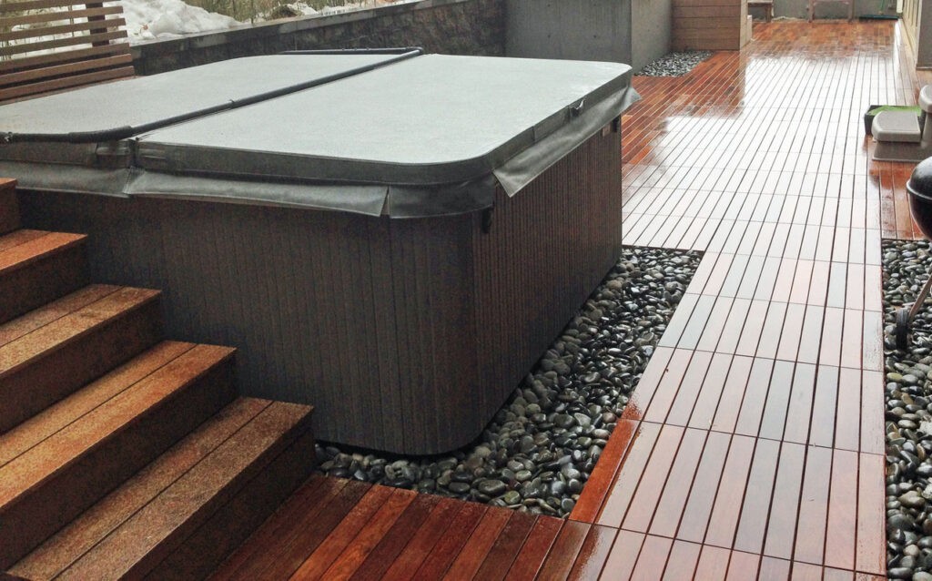 hot tub roof terrace brooklyn